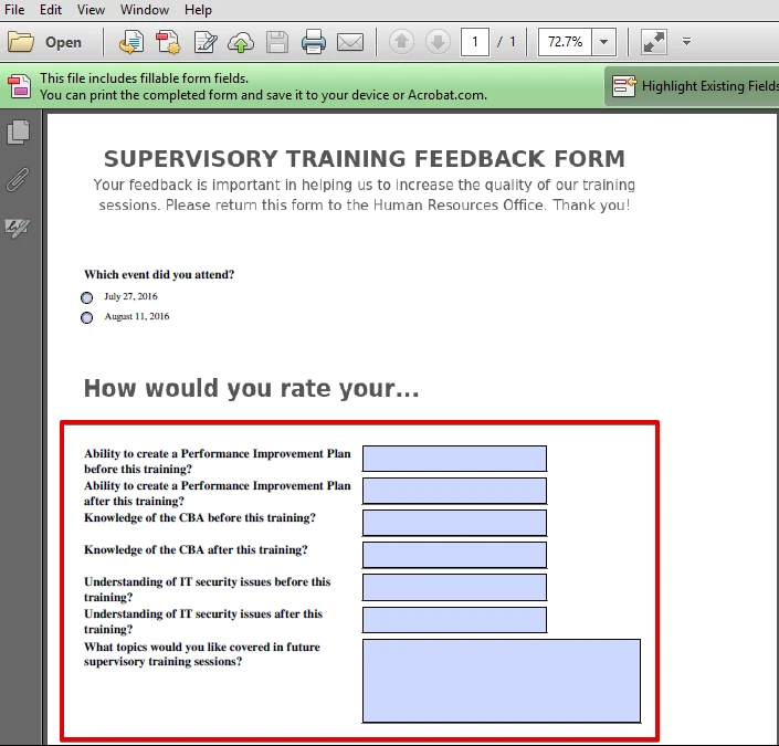 Scale rating field is not supported on fillable PDFs Image 3 Screenshot 62