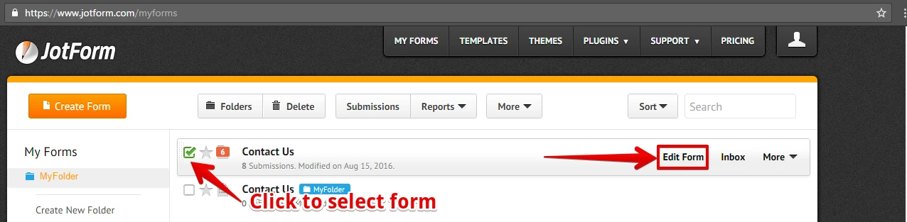 How do I edit an already completed form? Image 1 Screenshot 20