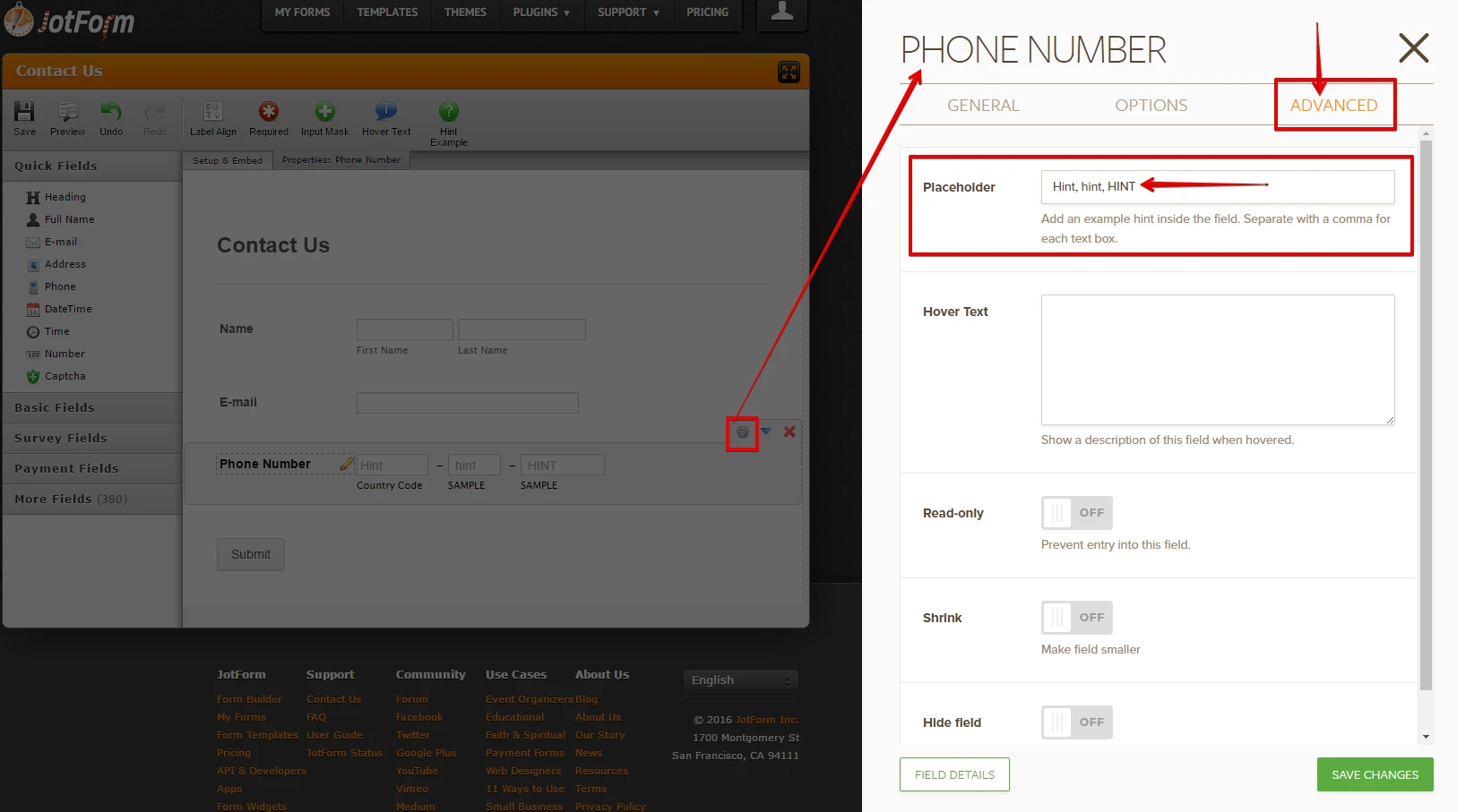 Please add an extension option for the phone number field Image 3 Screenshot 62