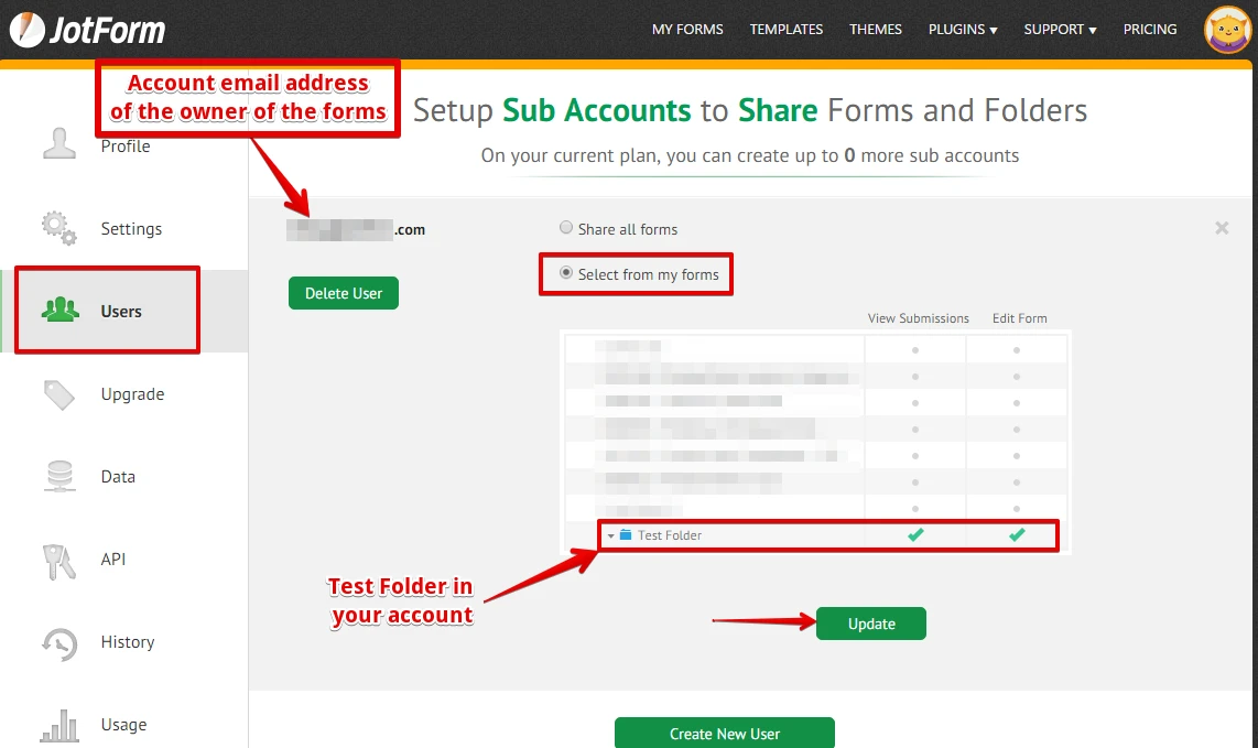 How to transfer forms shared to my account to a folder on my account? Image 1 Screenshot 40