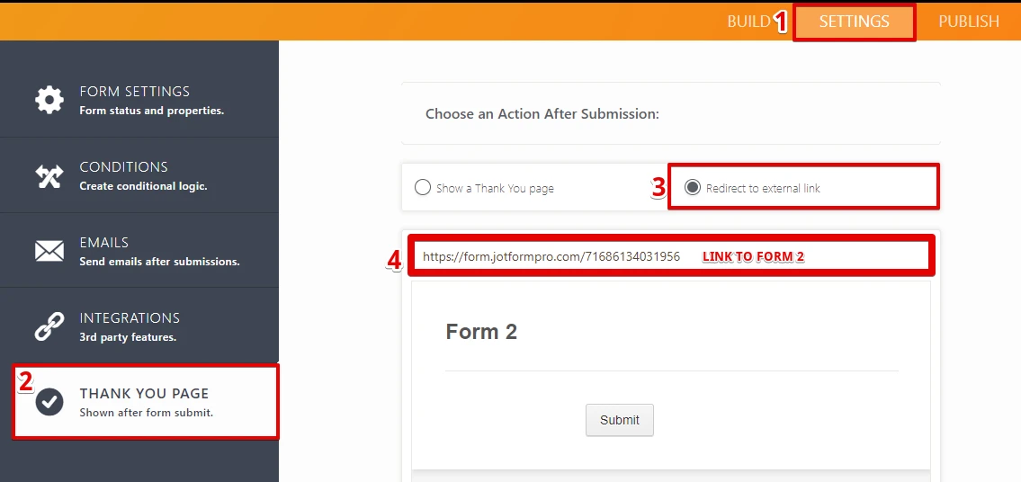 How can I Link Form 1 information to Form 3? Image 2 Screenshot 41