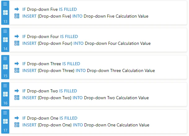 How to count selected options from a drop down field? Image 2 Screenshot 91