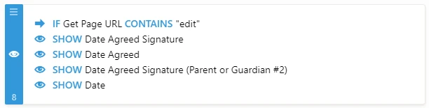 Signature field not showing in submission page edit mode Image 1 Screenshot 20