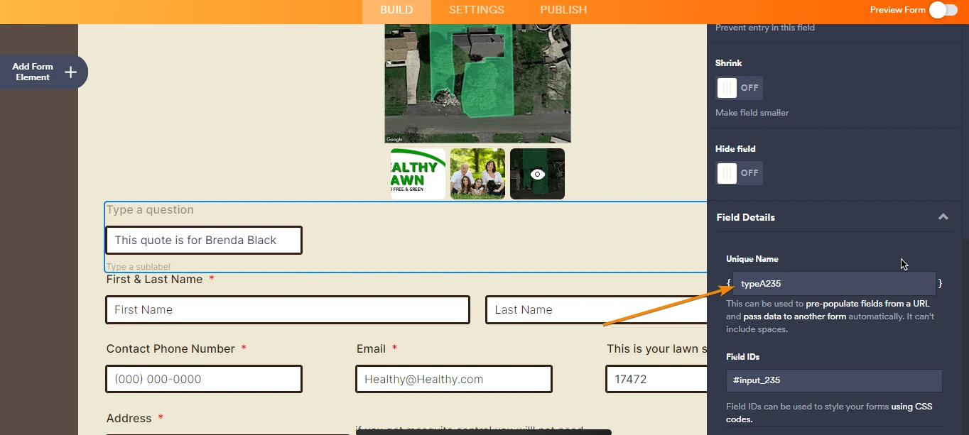 How to prepopulate form using URL Parameter? Image 1 Screenshot 30