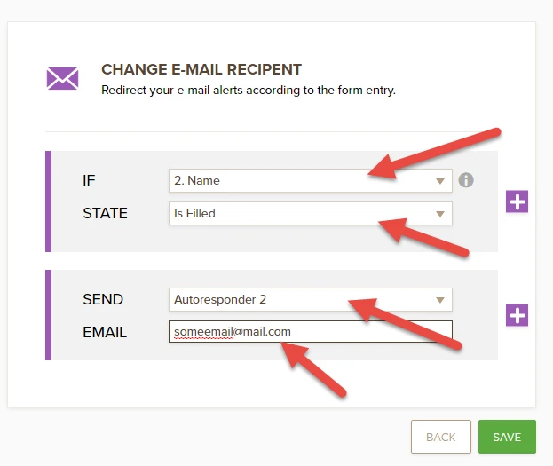 How do you send a copy of form submission to specific people? Image 4 Screenshot 83