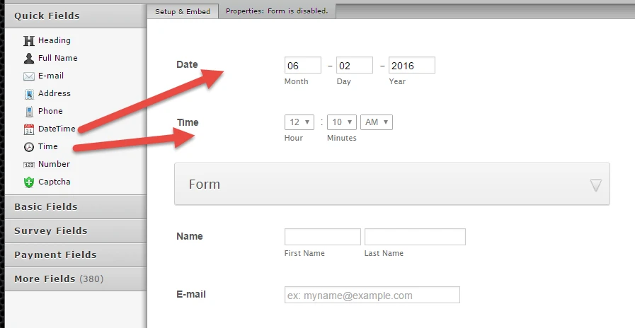 How to limit time that my form is available for submitting? Image 5 Screenshot 154