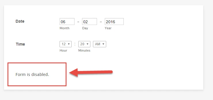 How to limit time that my form is available for submitting? Image 10 Screenshot 209