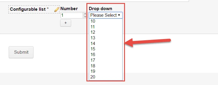 Configurable List widget: Add minimum and maximum value option in Number field Image 3 Screenshot 62