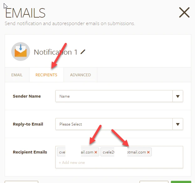 How to send notifiers to multiple email addresses where recipients will be able to see other recipient? Image 2 Screenshot 51