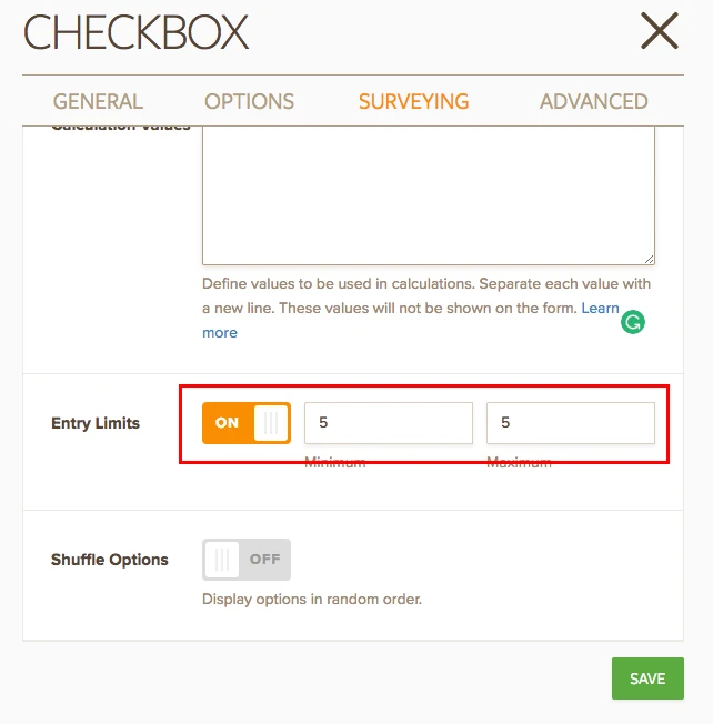 How to set minimum and maximum number of selection? Image 2 Screenshot 41