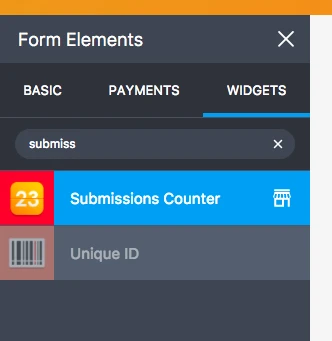 How to reset the submission counter widget? Image 1 Screenshot 30