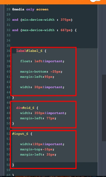 How to adjust the width of field when form is viewed on mobile? Image 1 Screenshot 30