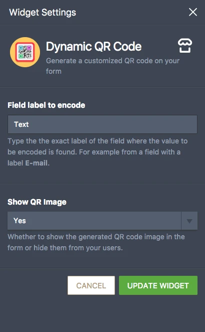 Is it possible to create QR code from multiple fields? Image 3 Screenshot 72