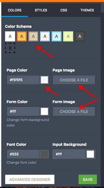 Form builder: Is there a way to customize the backgrounds of the forms? Image 2 Screenshot 41
