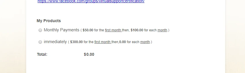 I need to have 2 payment options, both via Paypal (open to others)? Image 2 Screenshot 41