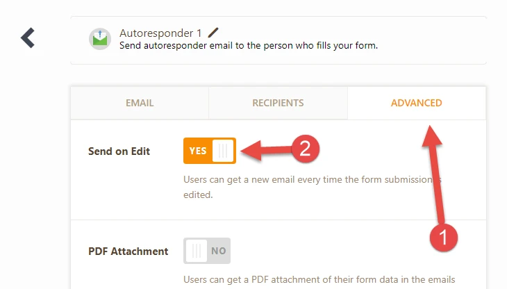 What if I forgot to set up autoresponder for confirmation emails? Can I resend them? Image 2 Screenshot 51