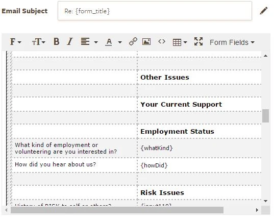Emailed response of the online form Image 2 Screenshot 41