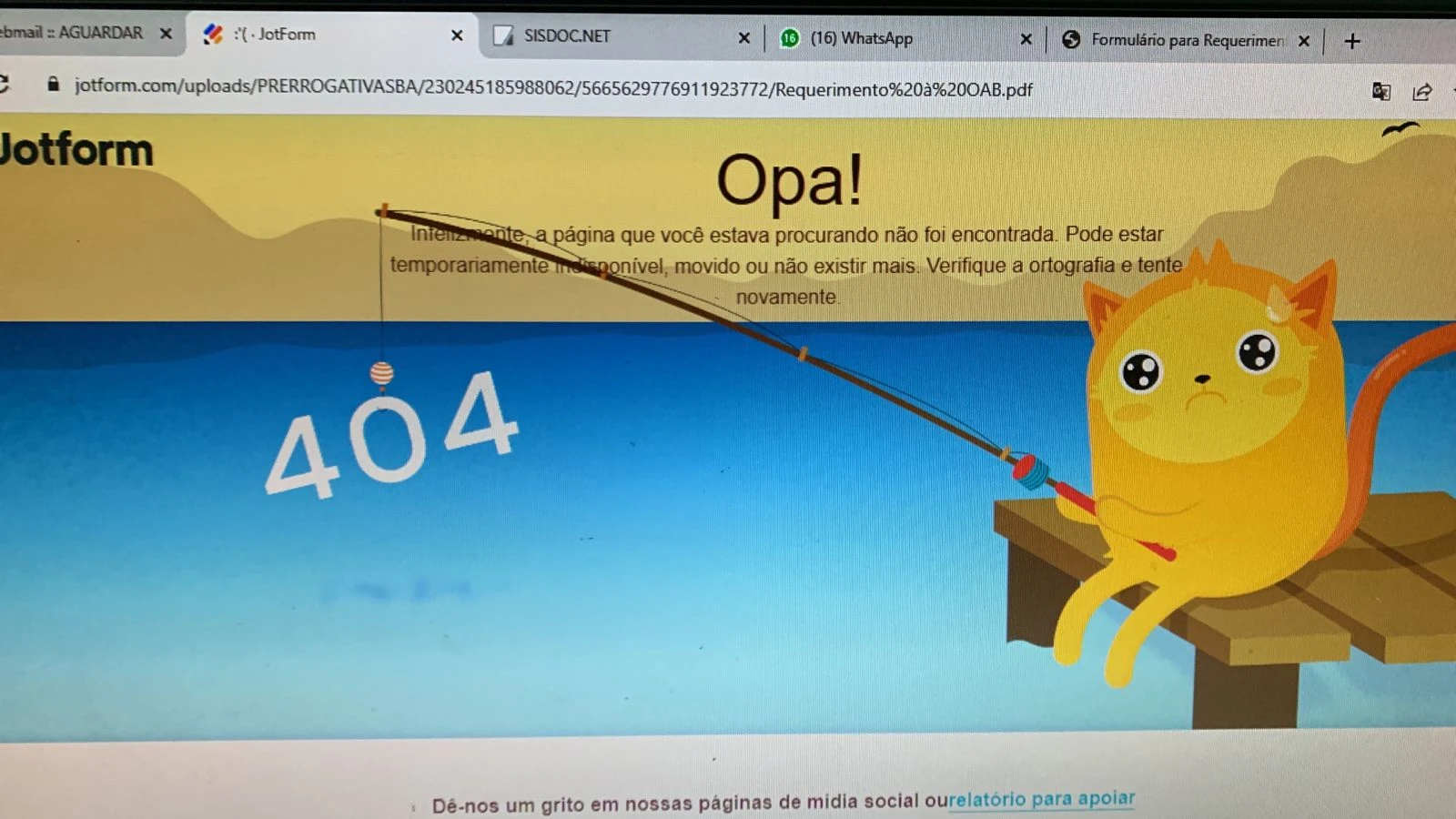 Jotform Thread 5464121 Screenshot
