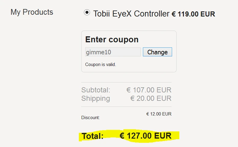 PayPal calculates VAT on original price, not discounted price Image 1 Screenshot 20
