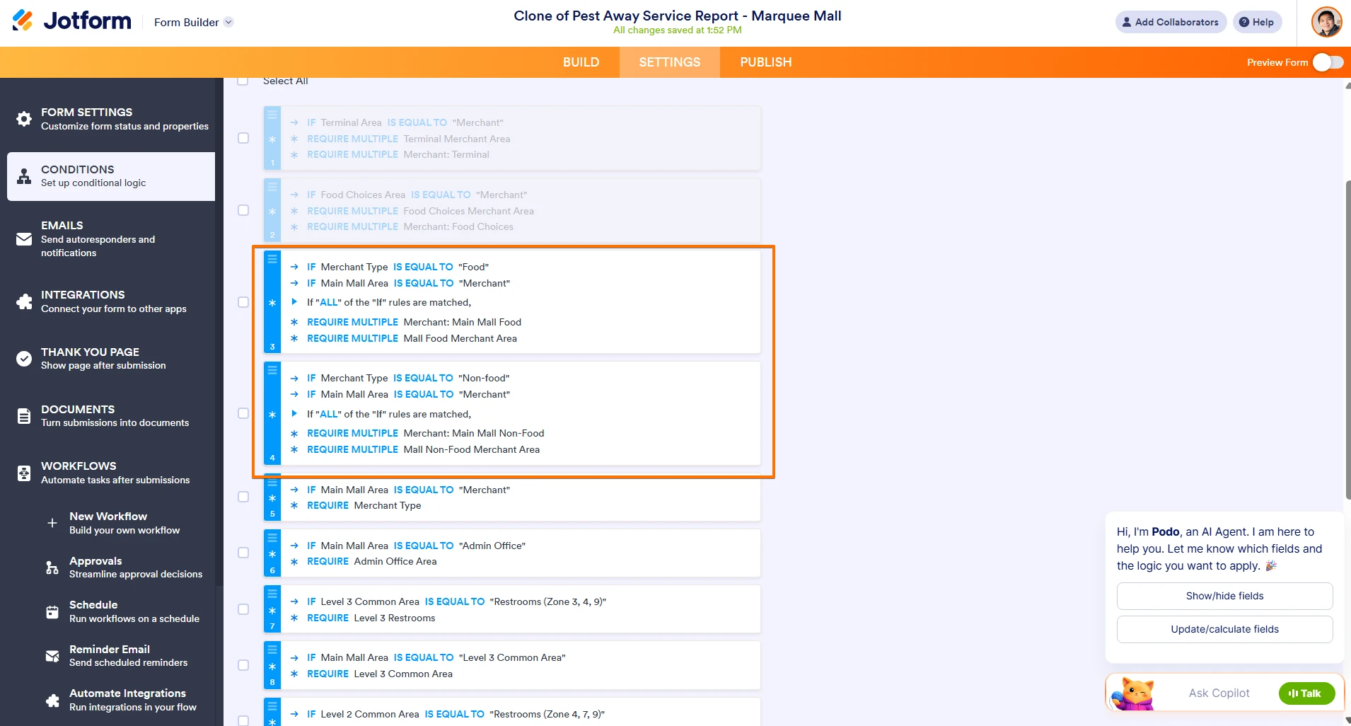 
Dropdown Field Require Condition: Form submission blocked despite valid selection
Image-1