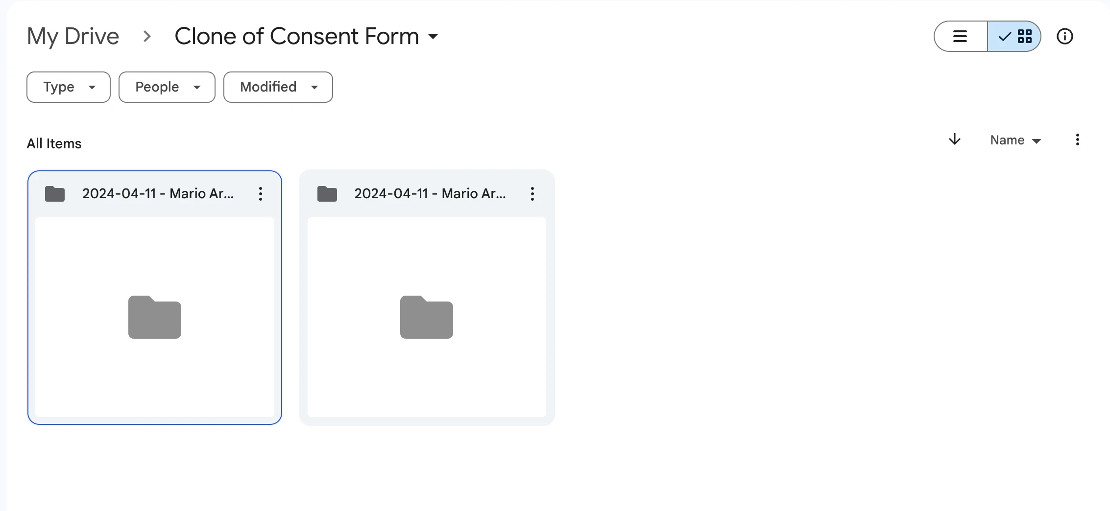 Google Drive integration: Submission PDF and file for multiple submissions are synced in one folder Image 2 Screenshot 41