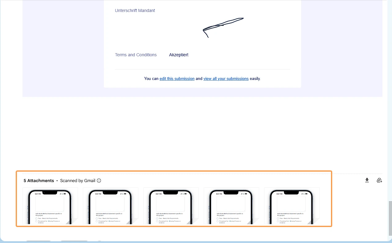 Die Anhänge werden nicht in den E Mail hinterlegt Image 1 Screenshot 20