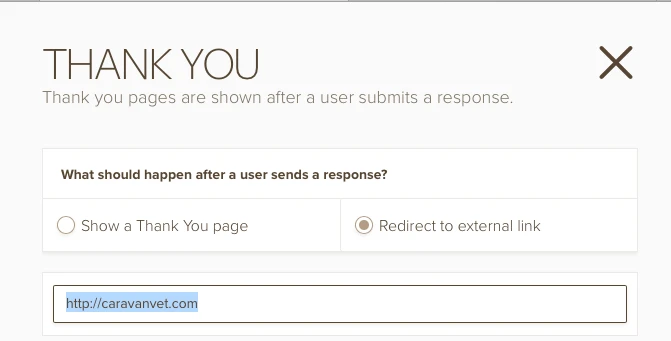 I need to get my users back to my site after hitting submit on my form Image 1 Screenshot 20