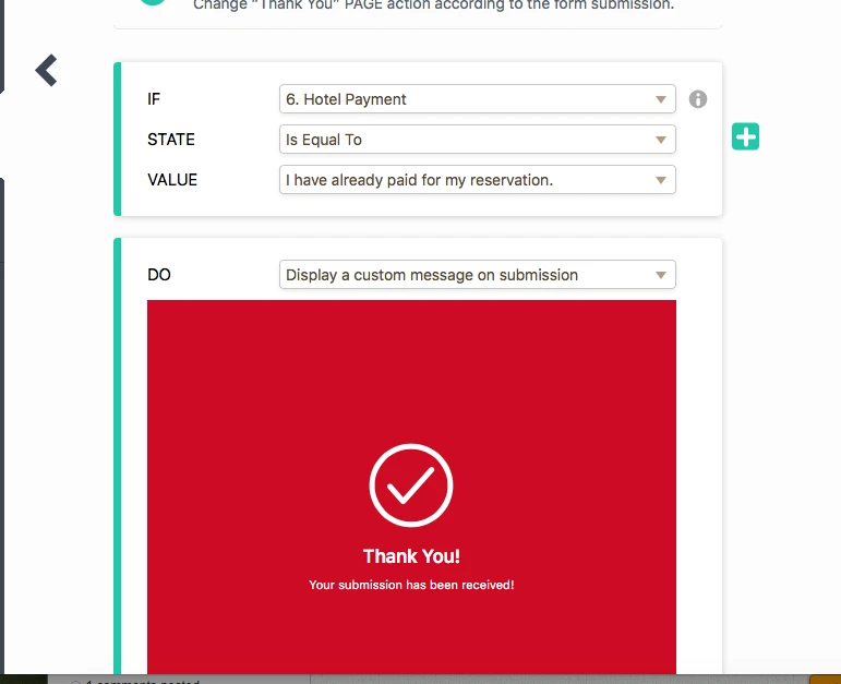 New form layout: Blank thank you page is being displayed Screenshot 41