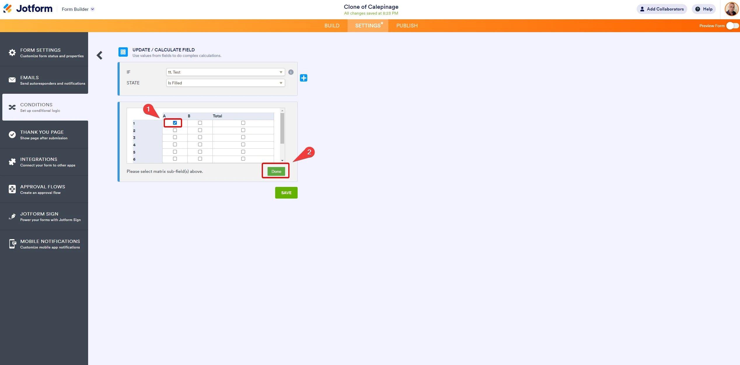 Input Table: get total from different columns / Pass total value to a different field Image 4 Screenshot 163
