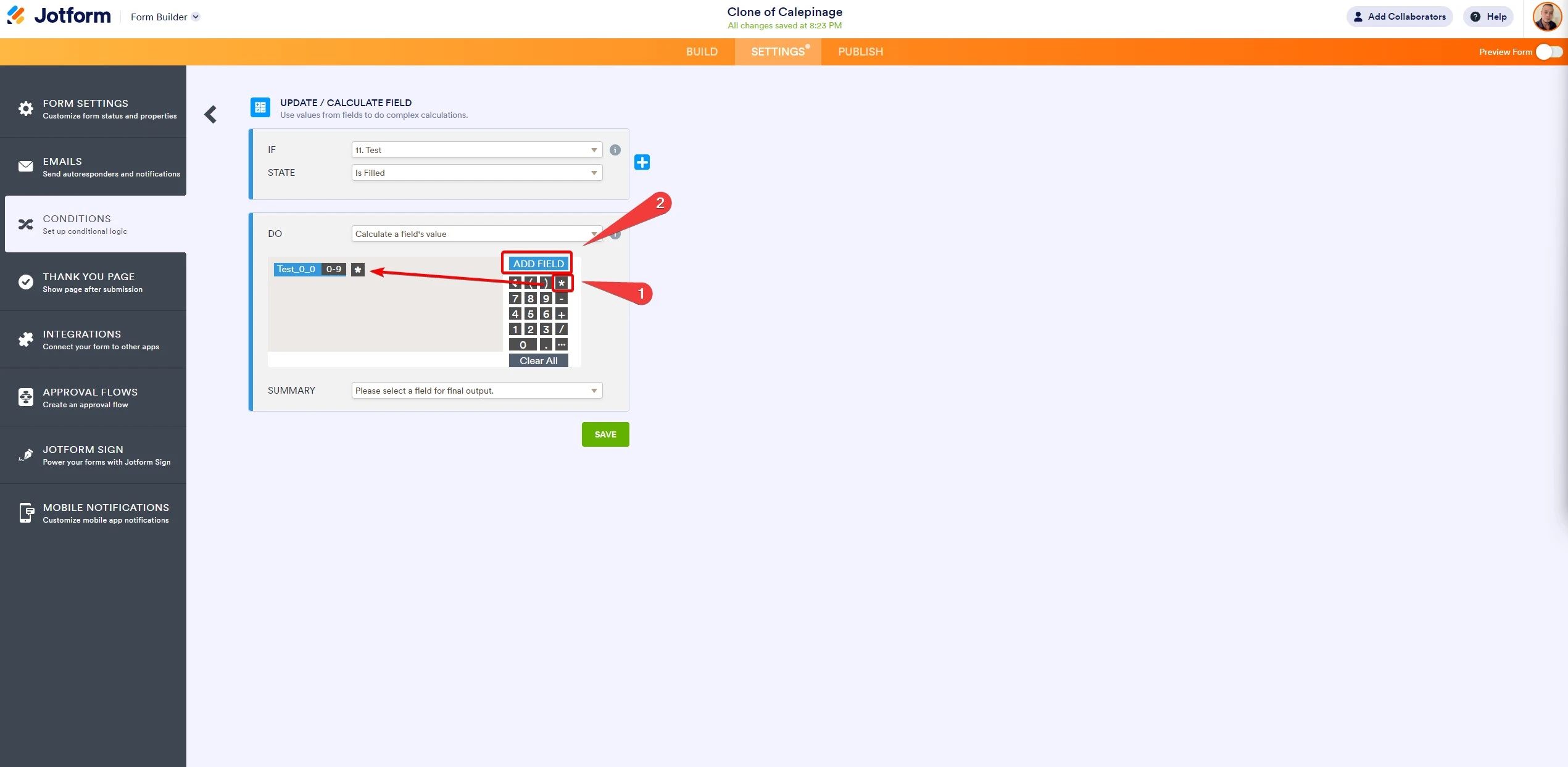 Input Table: get total from different columns / Pass total value to a different field Image 5 Screenshot 174