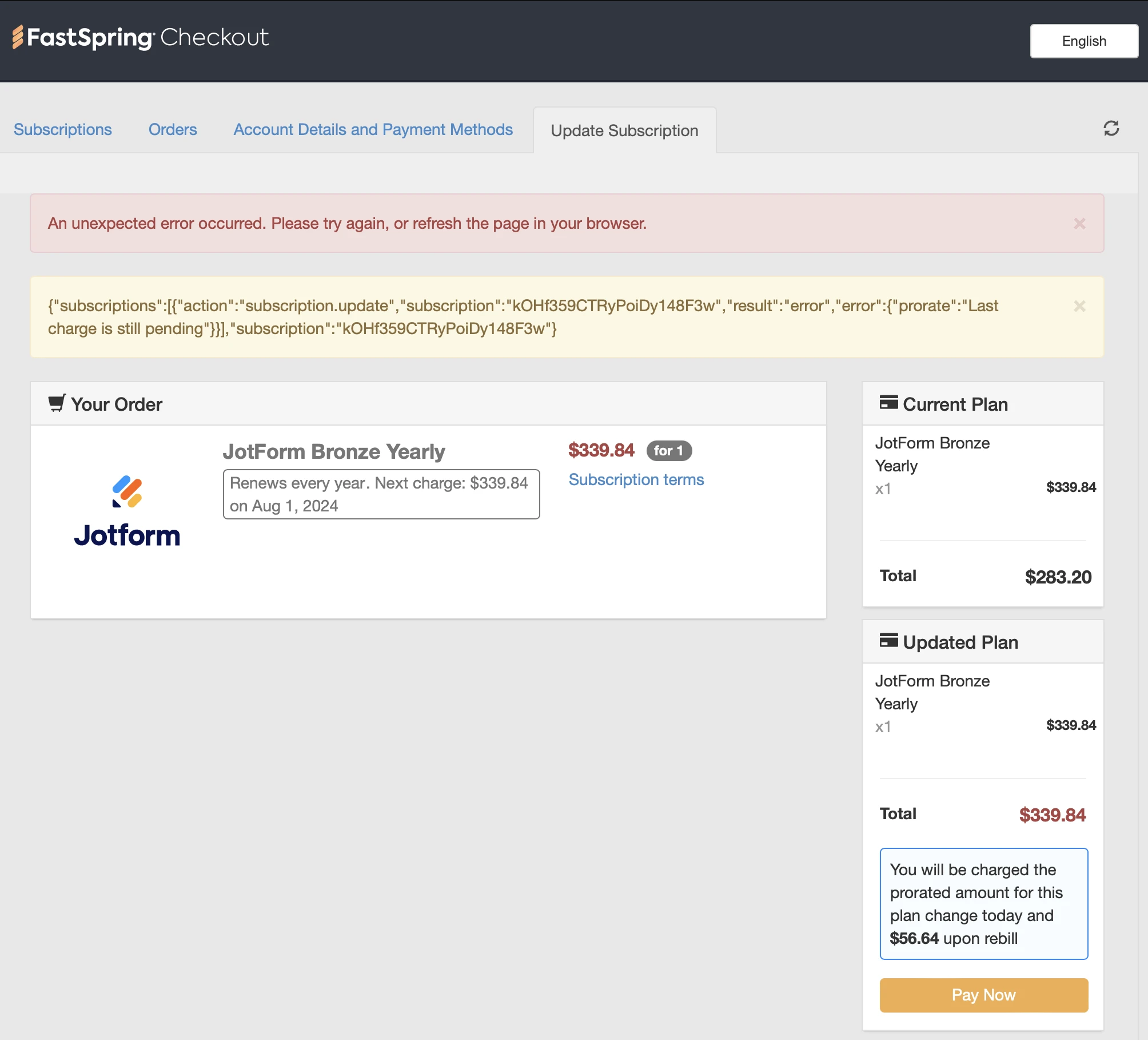 Jotform Thread 5384934 Screenshot
