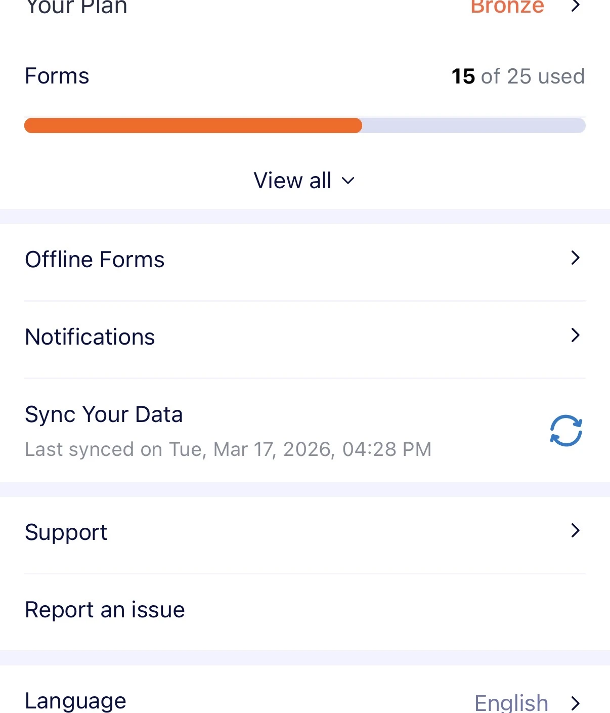 
Mobile App: Completed Forms Not Visible Despite Receiving Email Notifications
Image-1