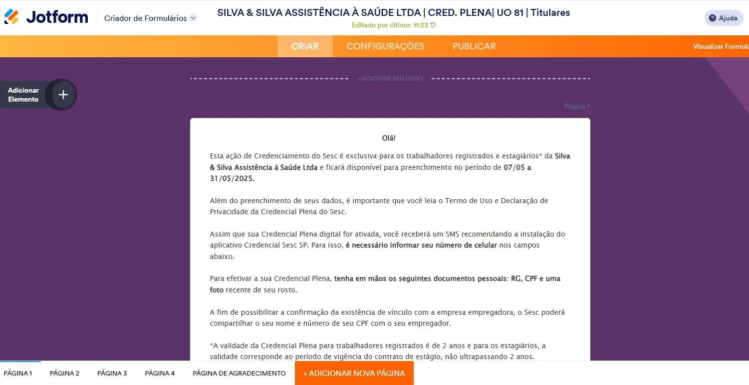 Formulário com divergência, não aparece nome e data na resposta Screenshot 41