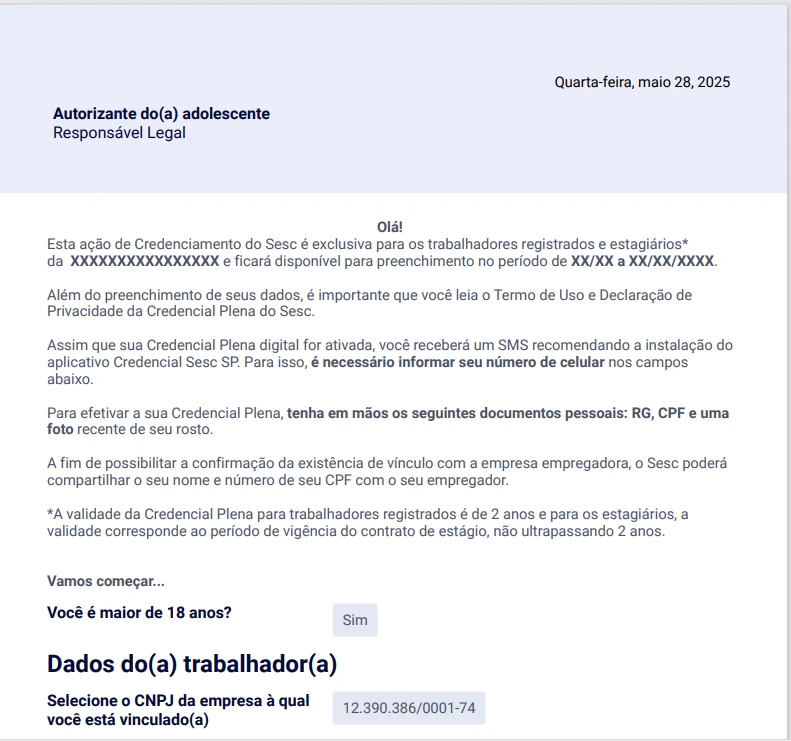 Formulário com divergência, não aparece nome e data na resposta Screenshot 30