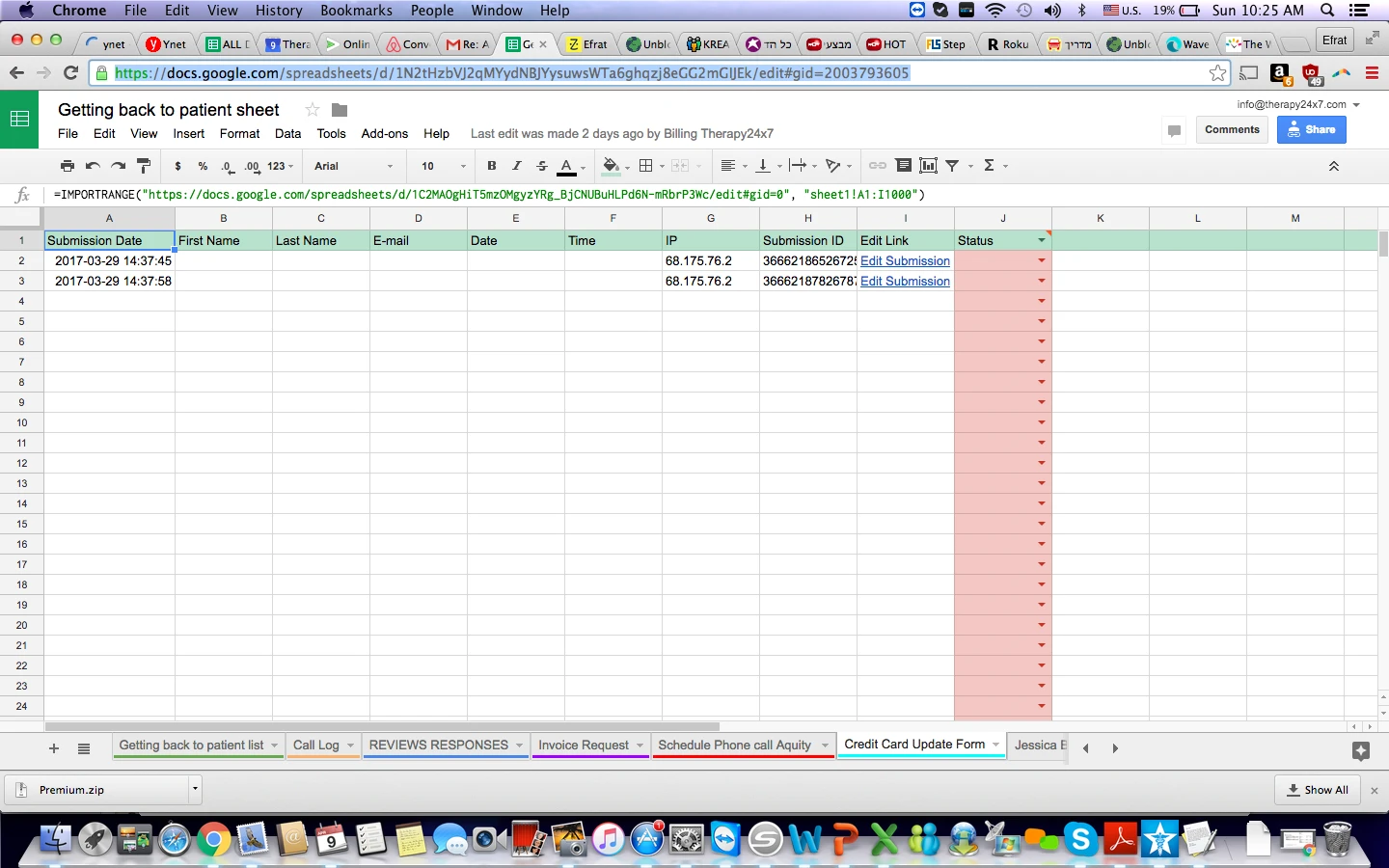 The name and email fields dont show up in Google Sheet Image 1 Screenshot 20