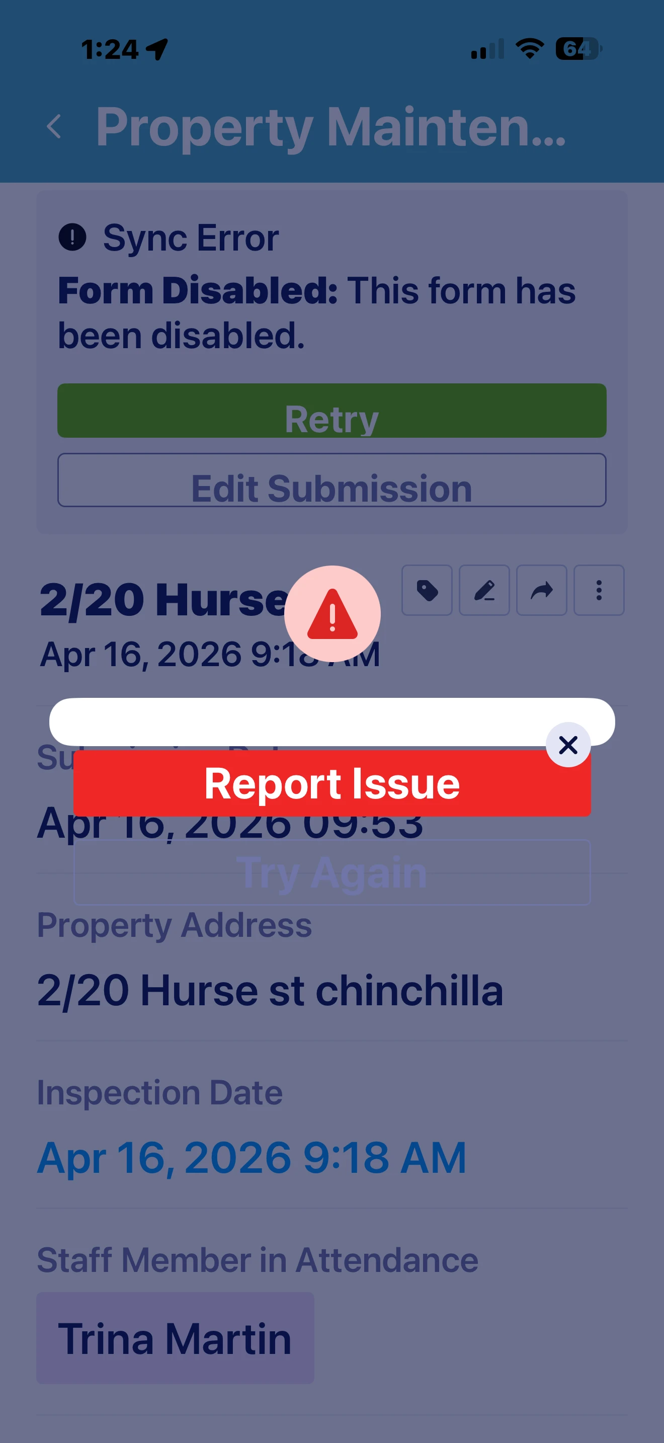 Unable to sync form from phone to computer Image 4 Screenshot 83