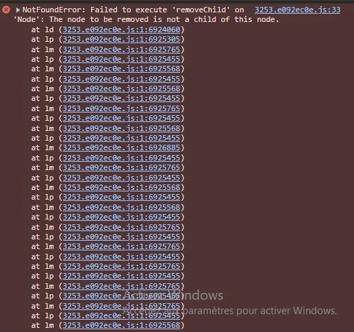 Boîte de réception: affiche une erreur inattendue sest produite Image 2 Screenshot 51