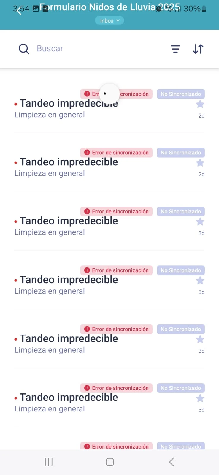 Error de Sincronización Image 1 Screenshot 30