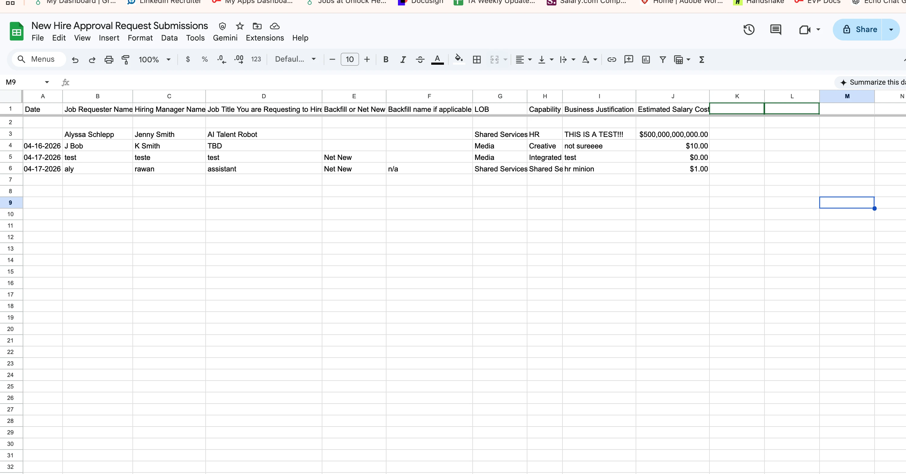 Jotform Table Integration with Google Sheets Image 1 Screenshot 30