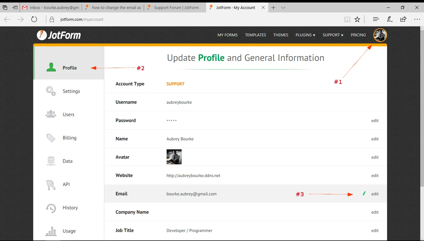 how to change the email associated with my account Image 1 Screenshot 20