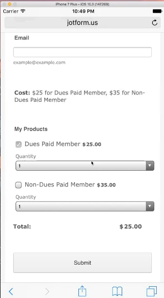No checkout button showing on iPhones or iPads Screenshot 20