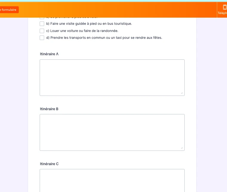 Create a form which will show best results to users Image 2 Screenshot 41