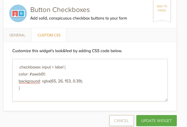 Change to background colours of button checkbox widget Image 1 Screenshot 30