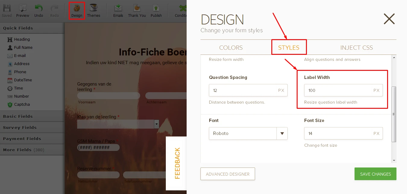 How to adapt the size of a label with textfield Image 1 Screenshot 20