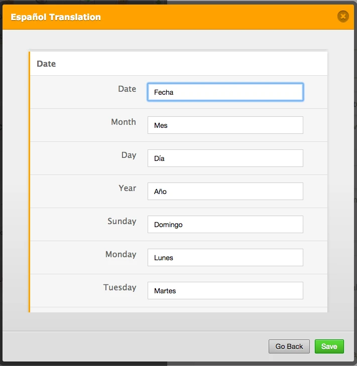 Configurable List Widget: How to change the language of the date field? Image 1 Screenshot 20