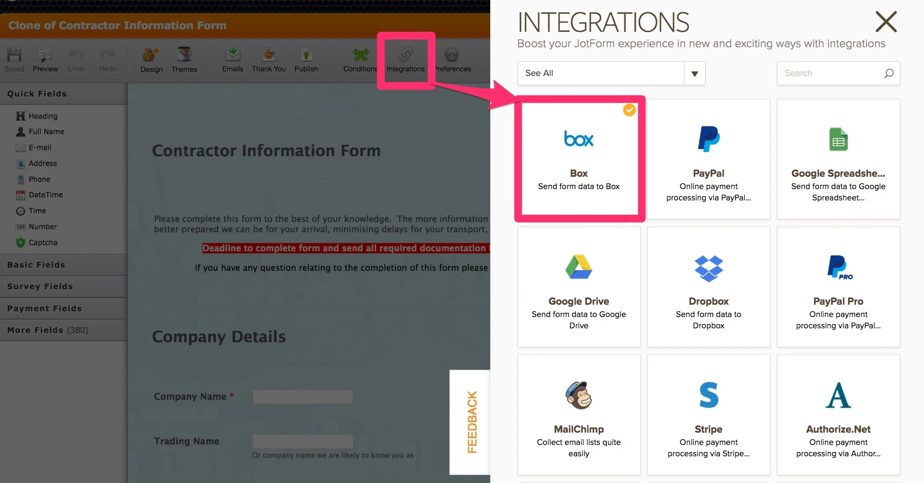 Box integration: Authentication error Image 1 Screenshot 30