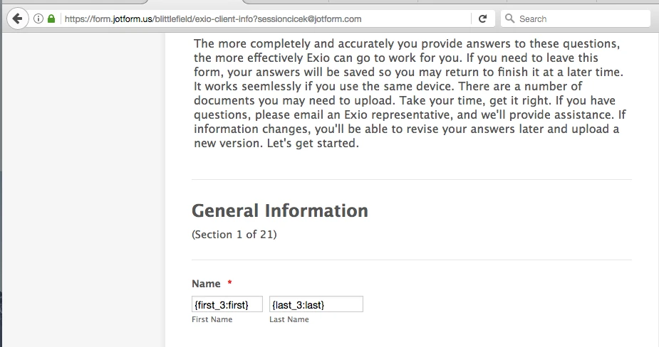 How to pass first & last name separately from one form to another form? Image 1 Screenshot 20