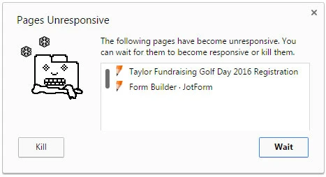 Jotform server problems or a problem with my form/s? Some of my forms are not loading properly Image 1 Screenshot 20