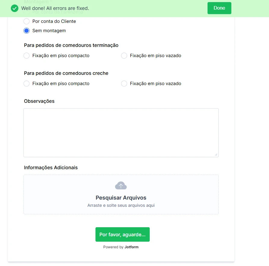 Formulário somente carrega e não envia Image 1 Screenshot 20