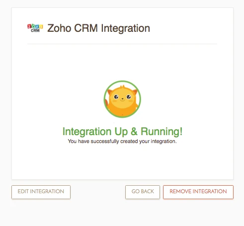 ZOHO integration not working Image 1 Screenshot 30